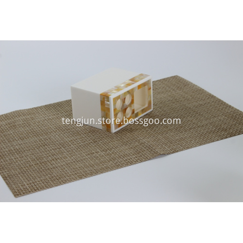 Hotel Bathroom Golden Mother of Pearl Toothbrush Holder